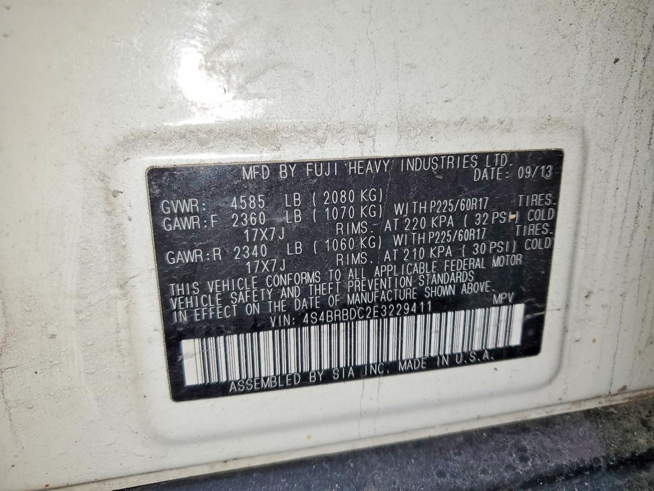 Subaru Legacy 2.5i Premium