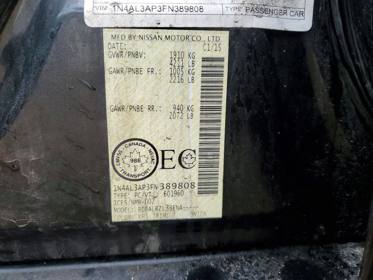 Nissan Altima 2.5