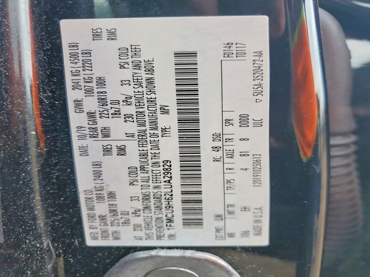 Ford Escape Sel