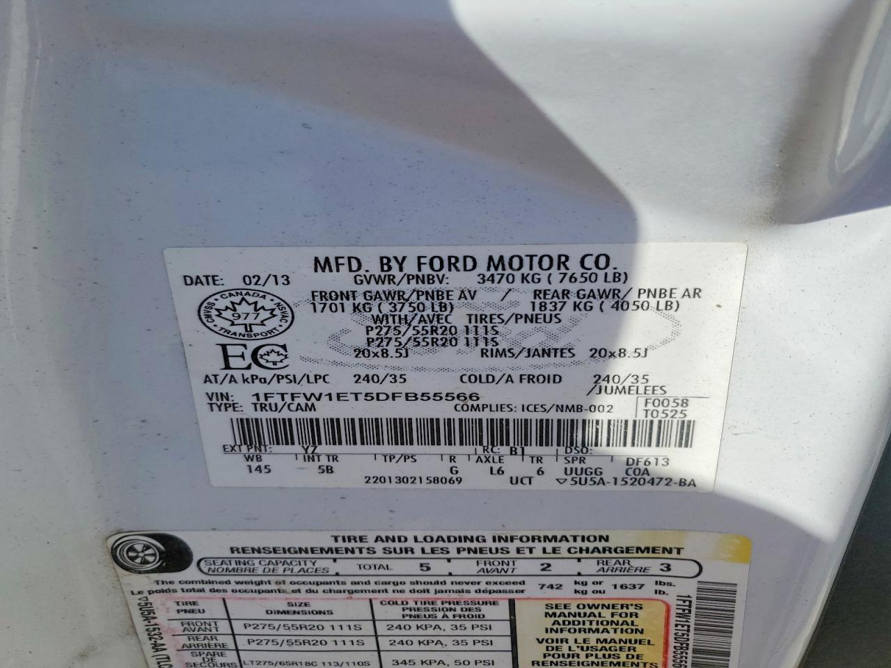 Ford F-150 Supercrew
