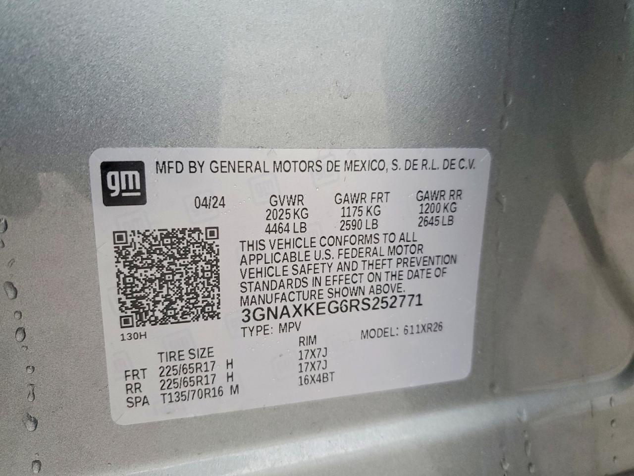 Chevrolet Equinox Lt