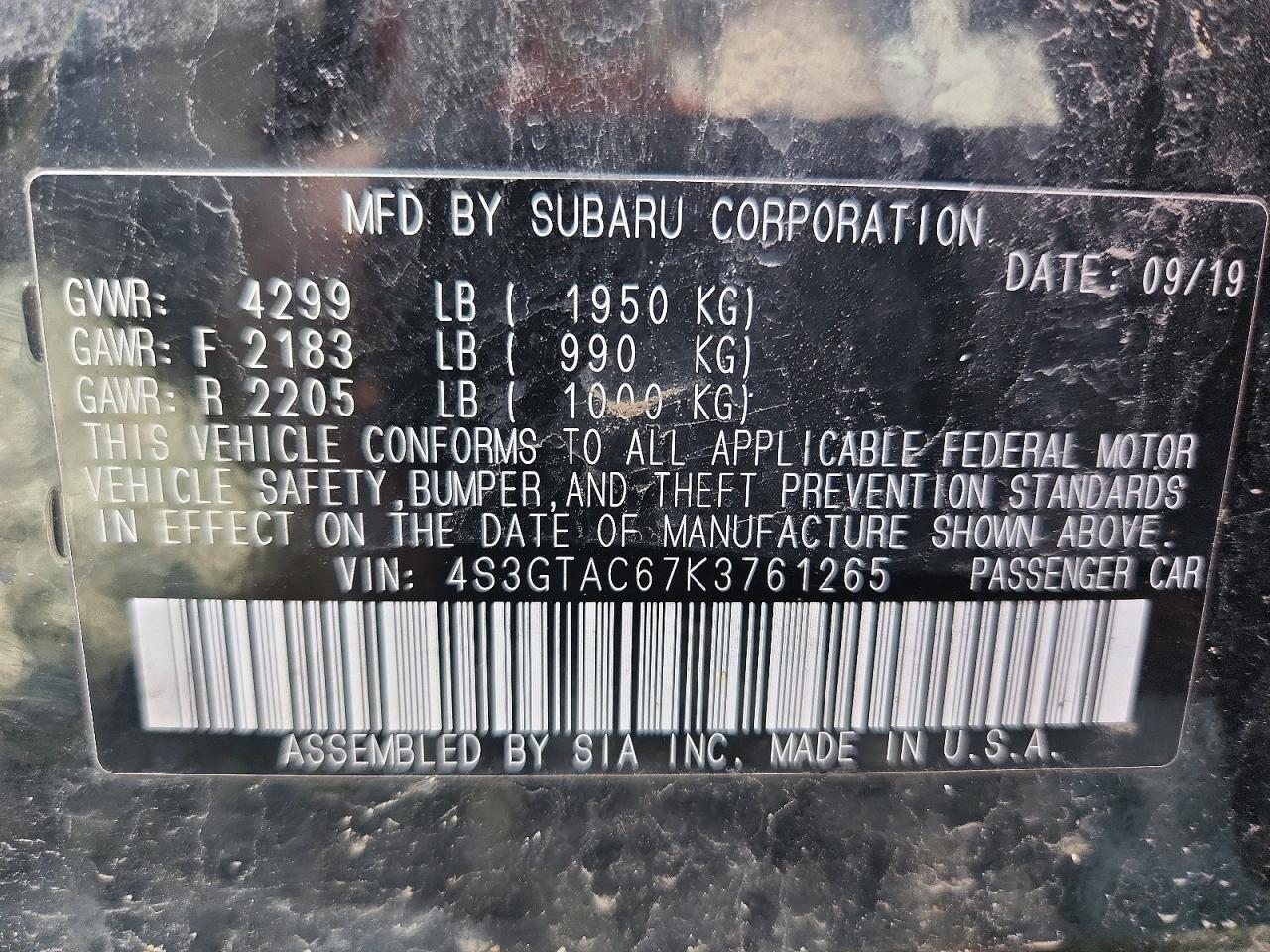 Subaru Impreza Premium