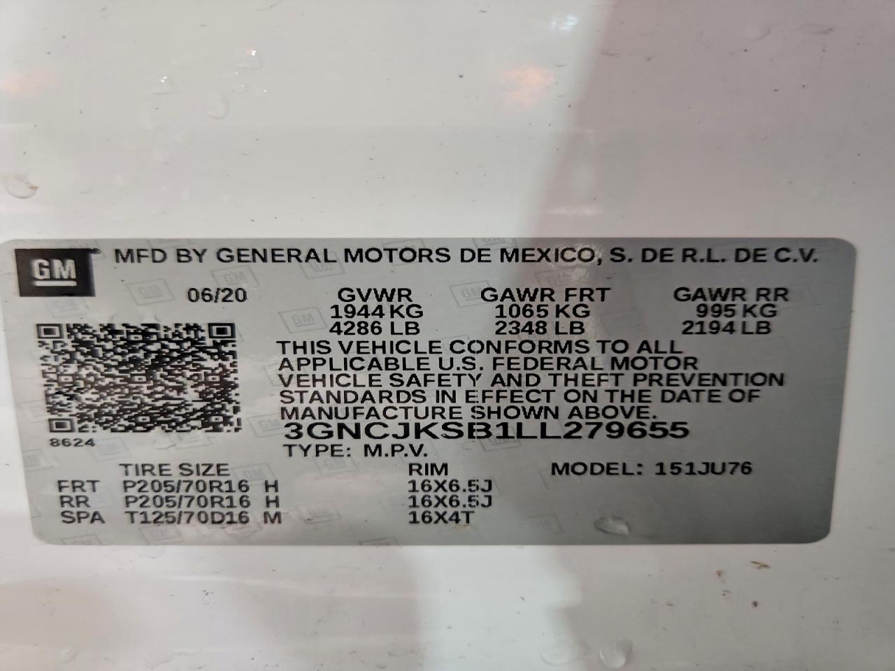 Chevrolet Trax Ls