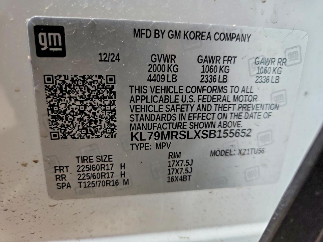 Chevrolet Trailblaze Lt