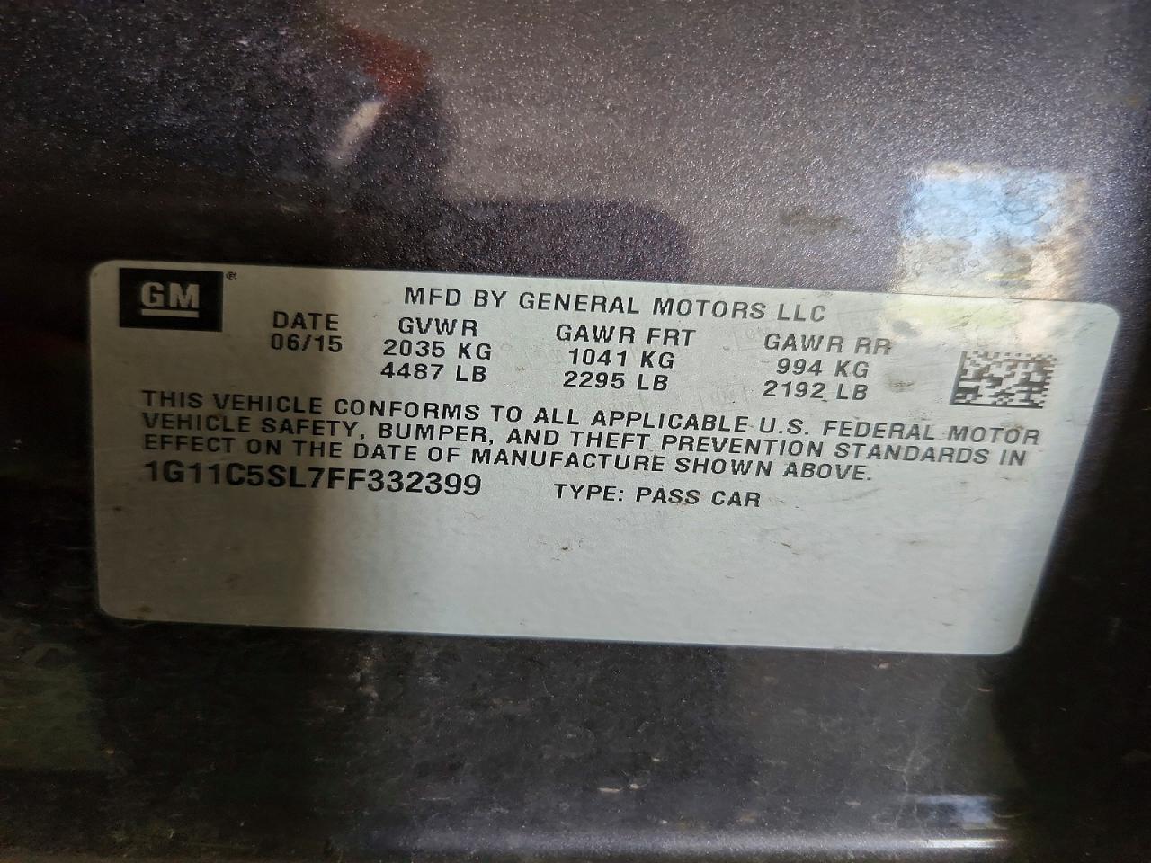 Chevrolet Malibu 1lt