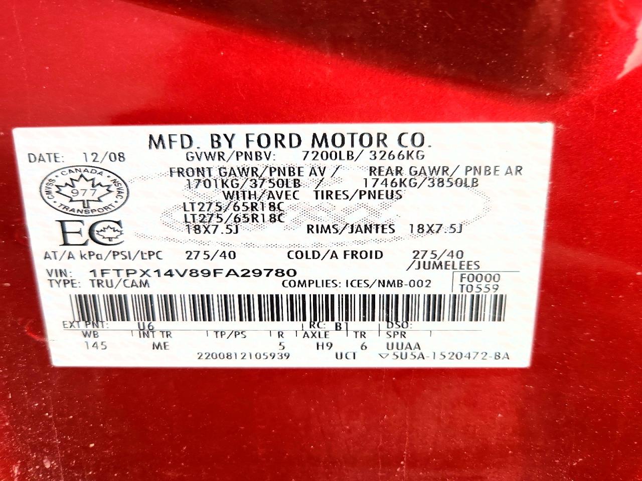 Ford F-150 Super Cab