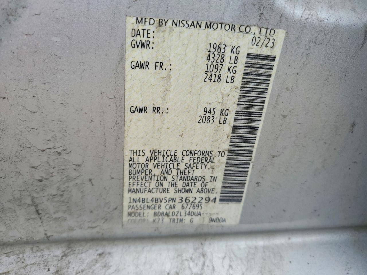 Nissan Altima S