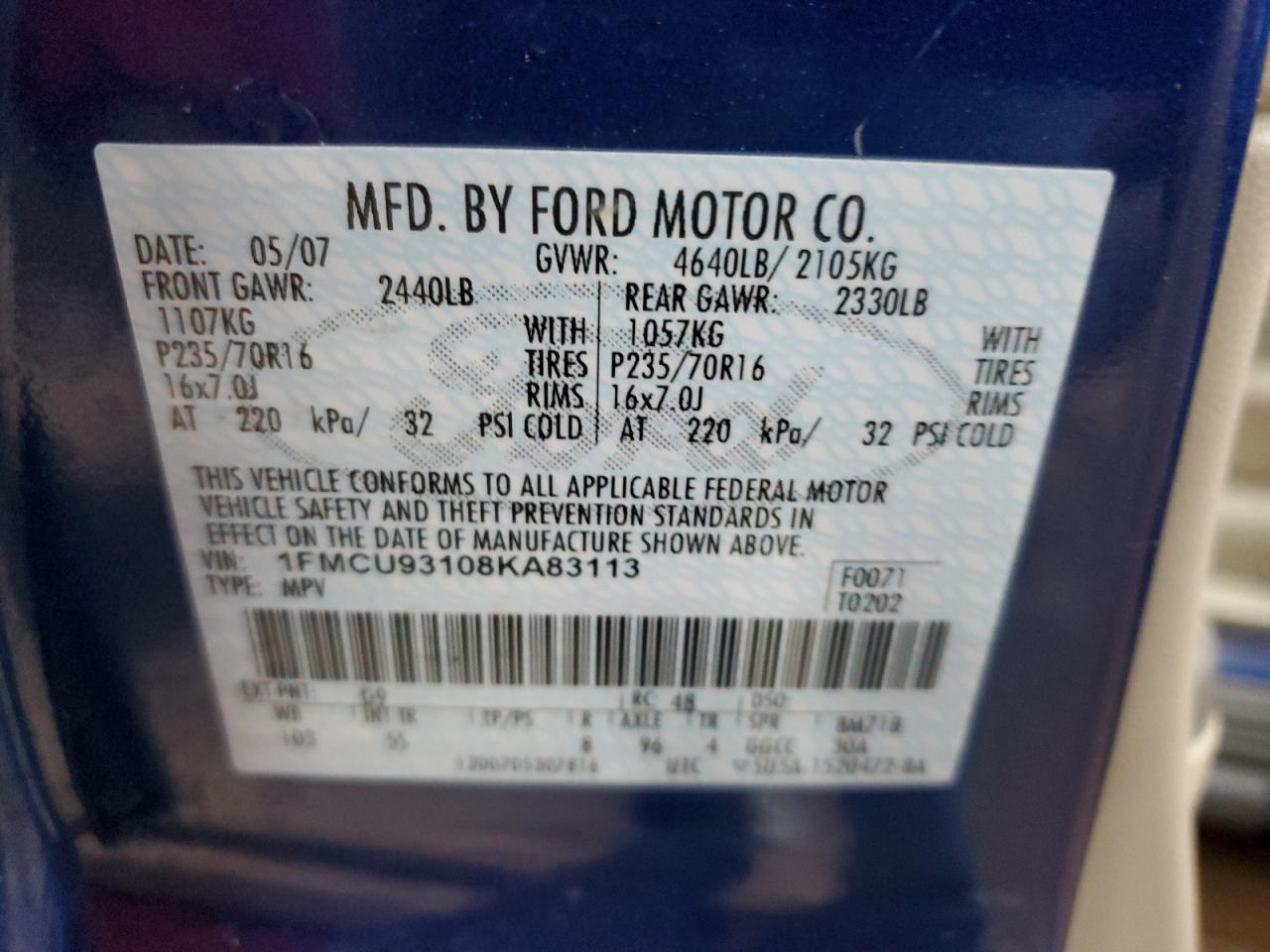 Ford Escape Xlt