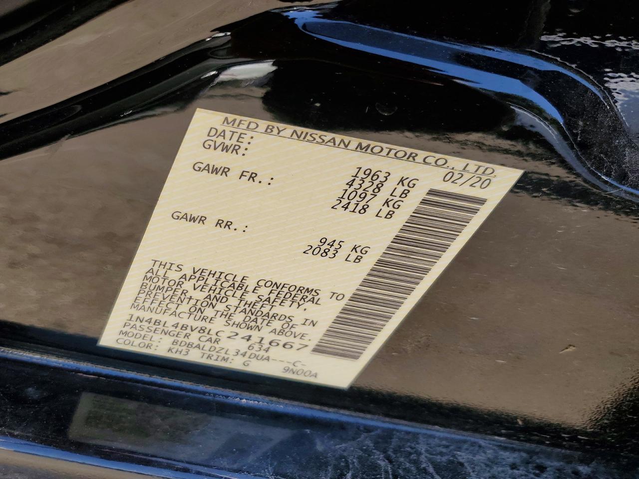 Nissan Altima S