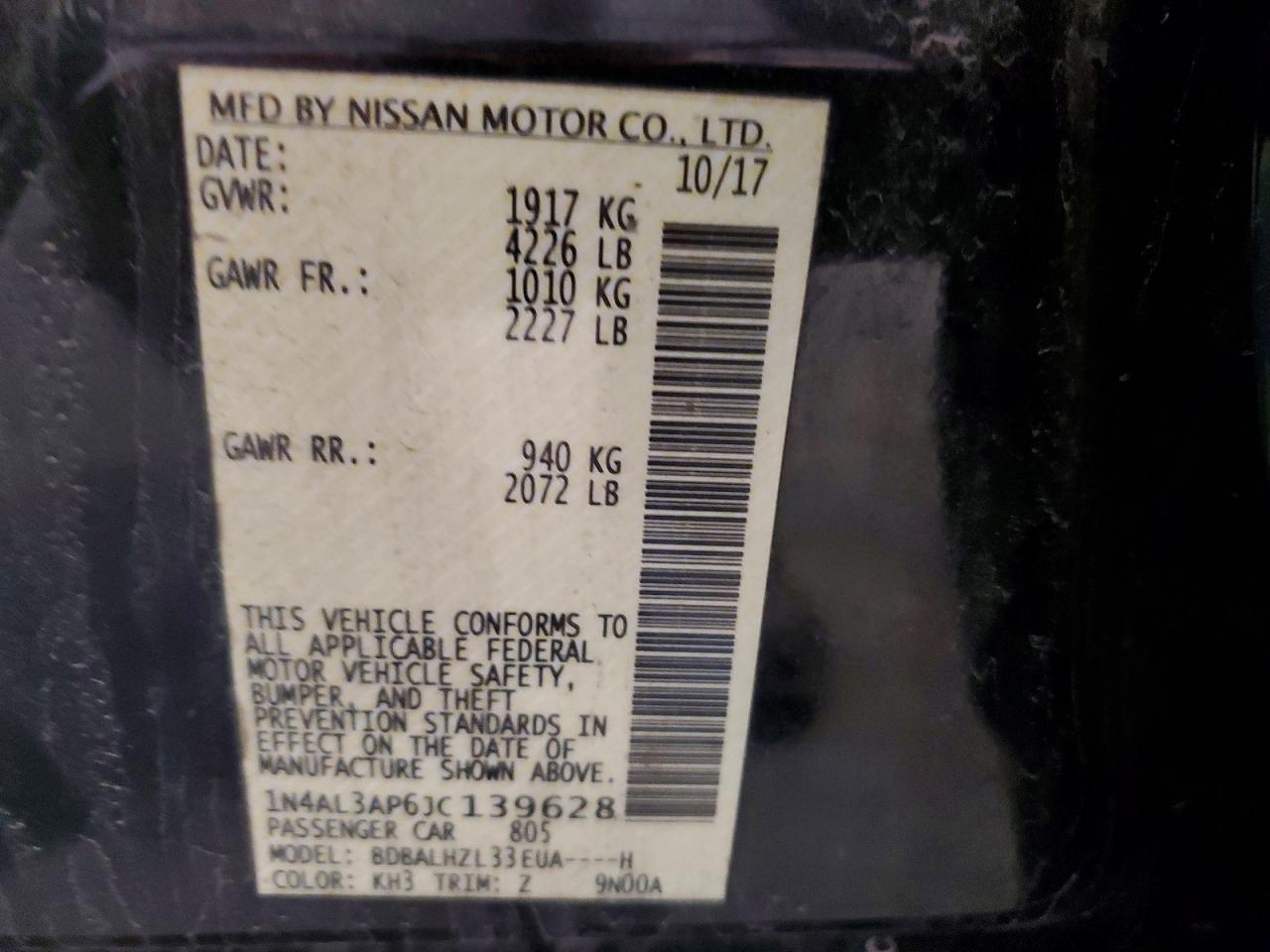 Nissan Altima 2.5 Sr