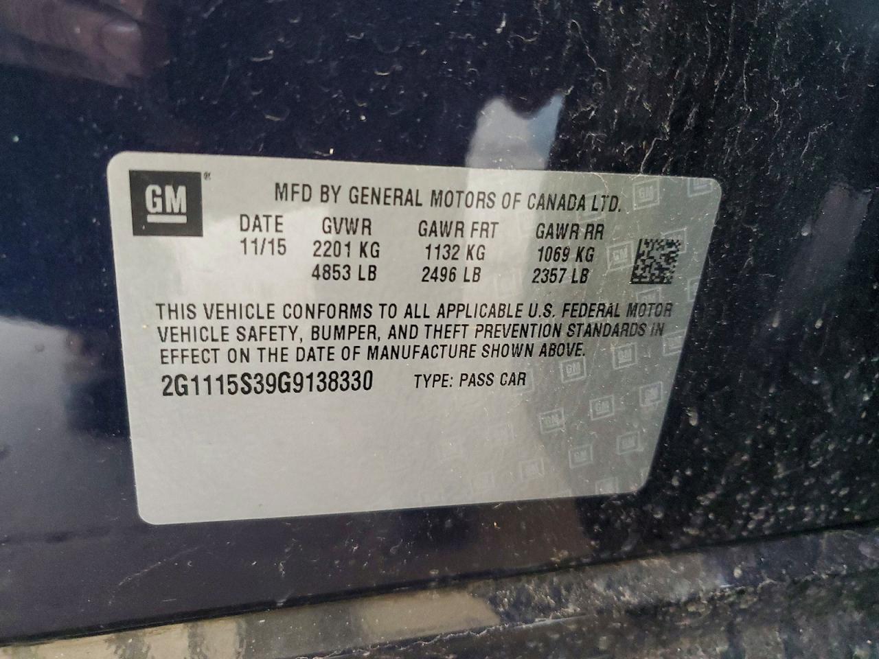 Chevrolet Impala Lt