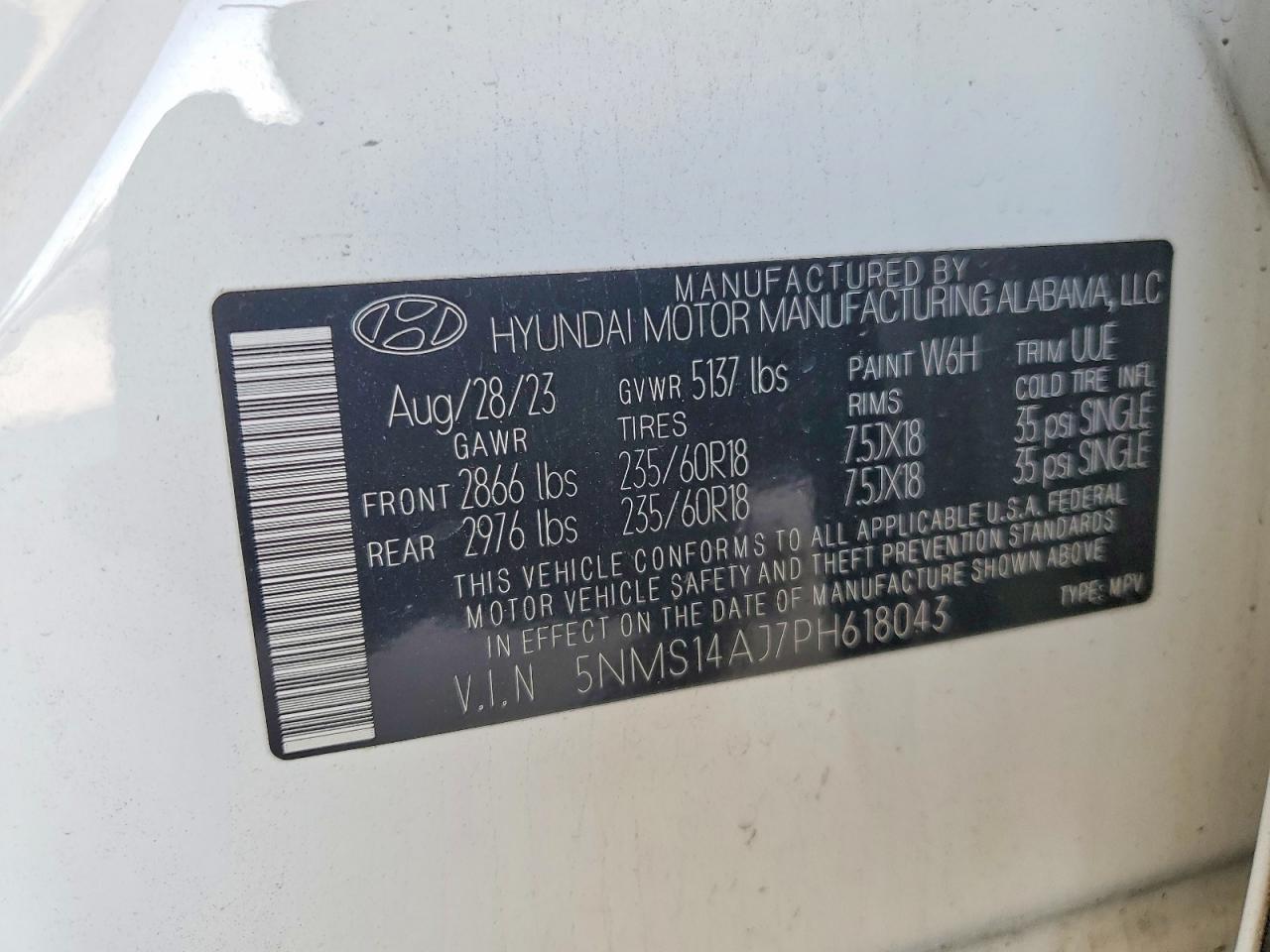 Hyundai SANTA FE Se