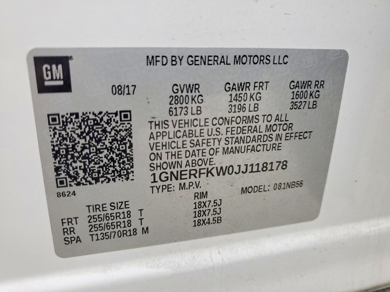 Chevrolet Traverse Ls