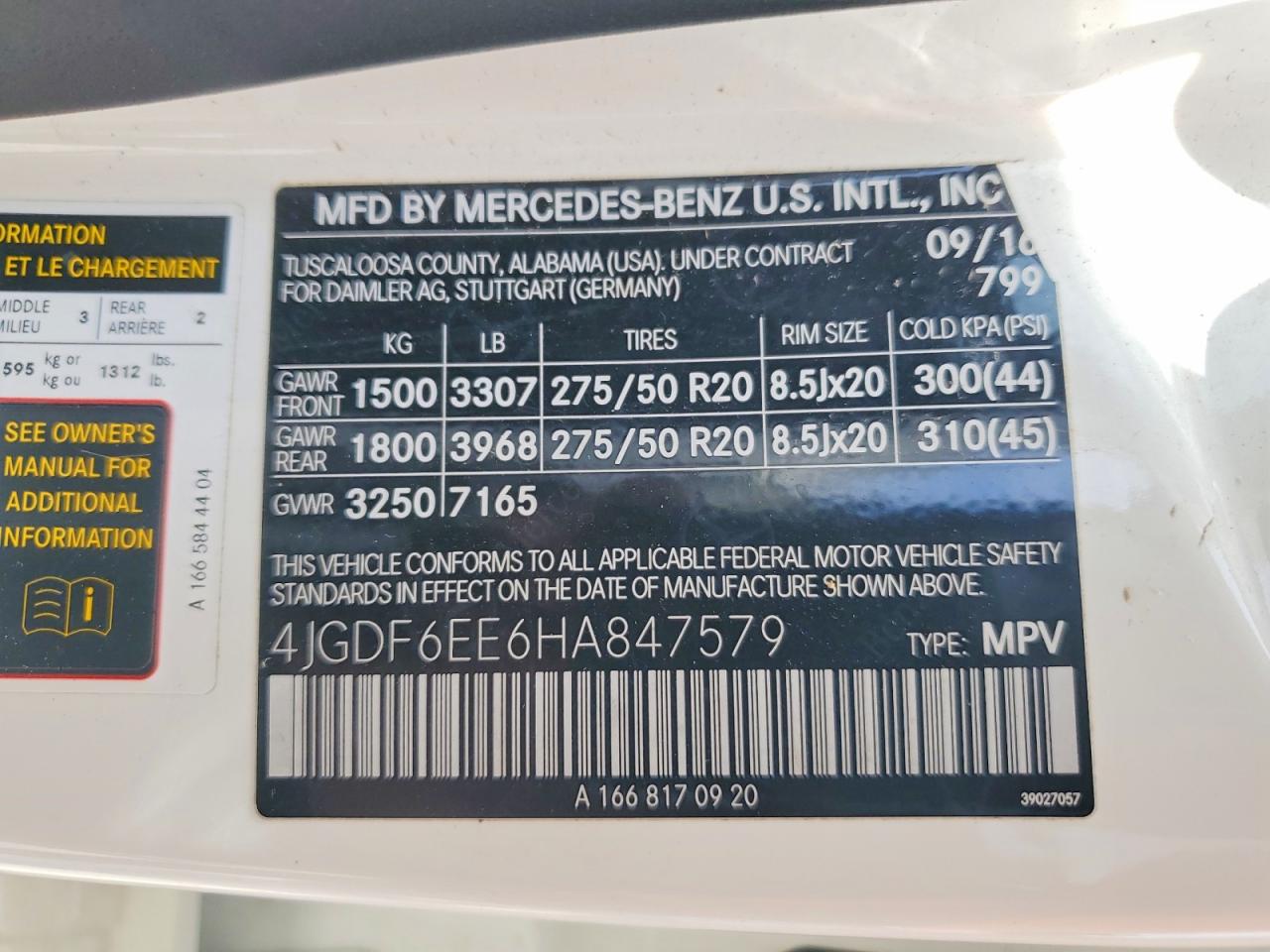 Mercedes-Benz Gls-class 450 4matic
