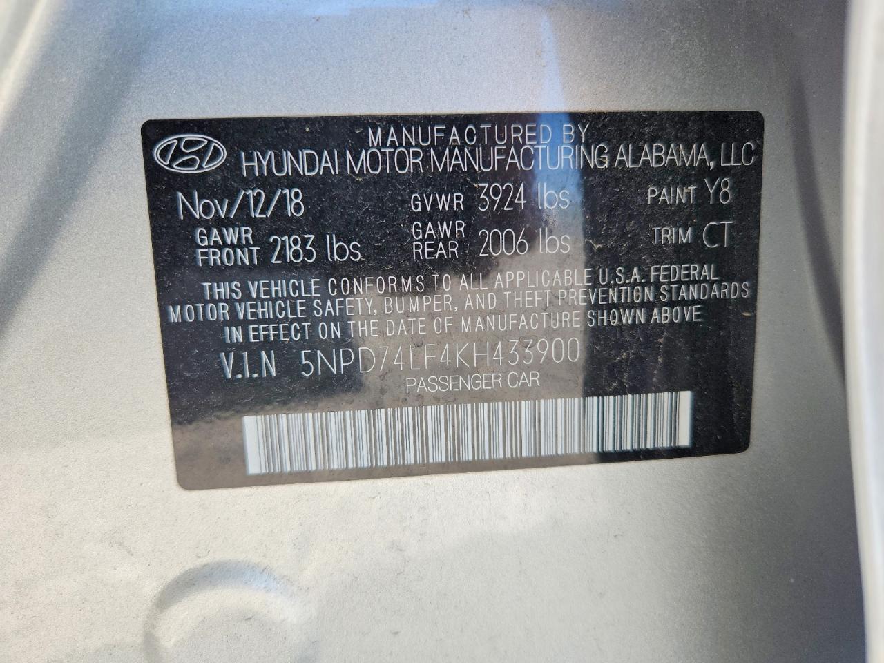 Hyundai ELANTRA Se