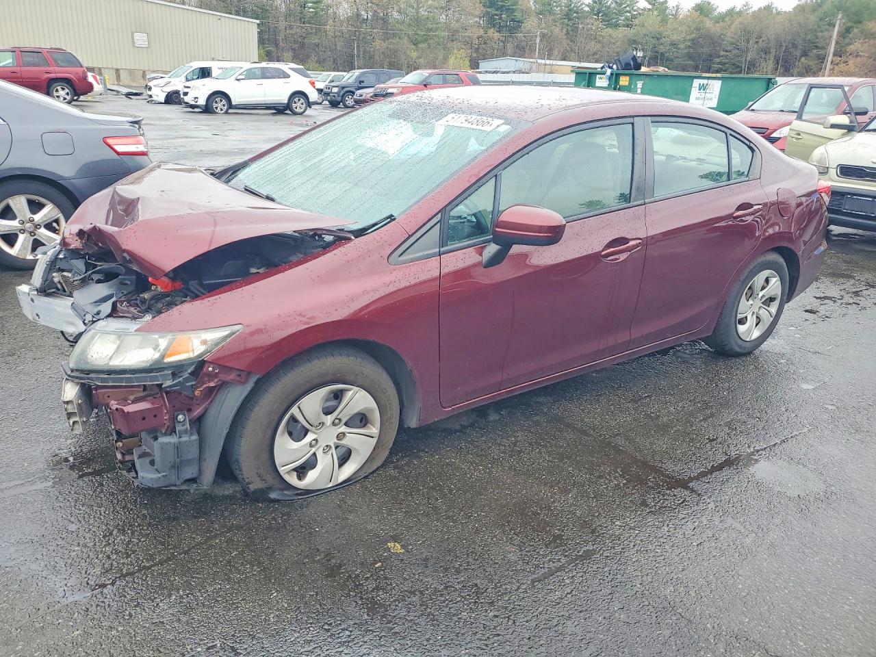 Salvage Honda Civic Image