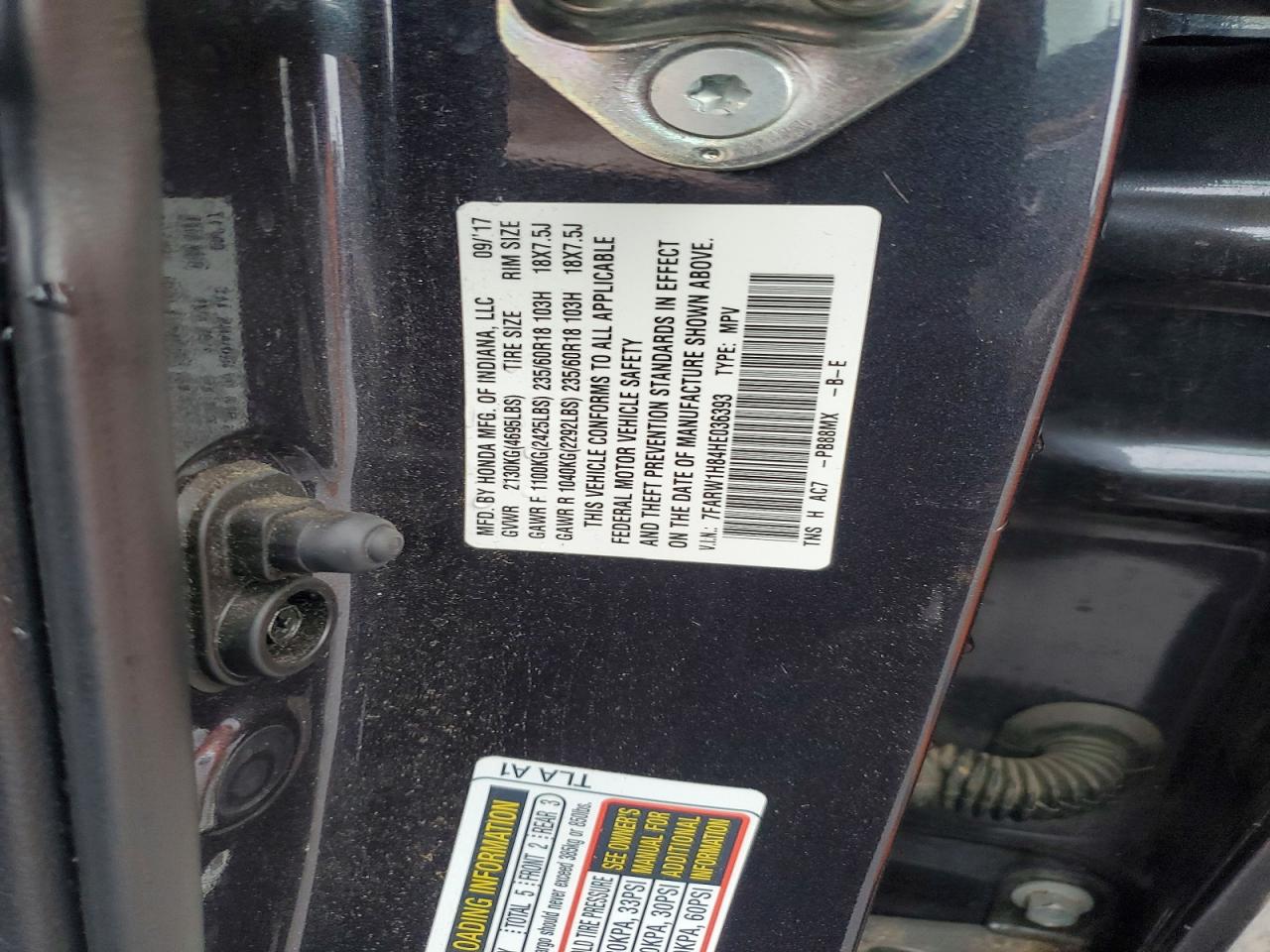 Honda Crv Exl