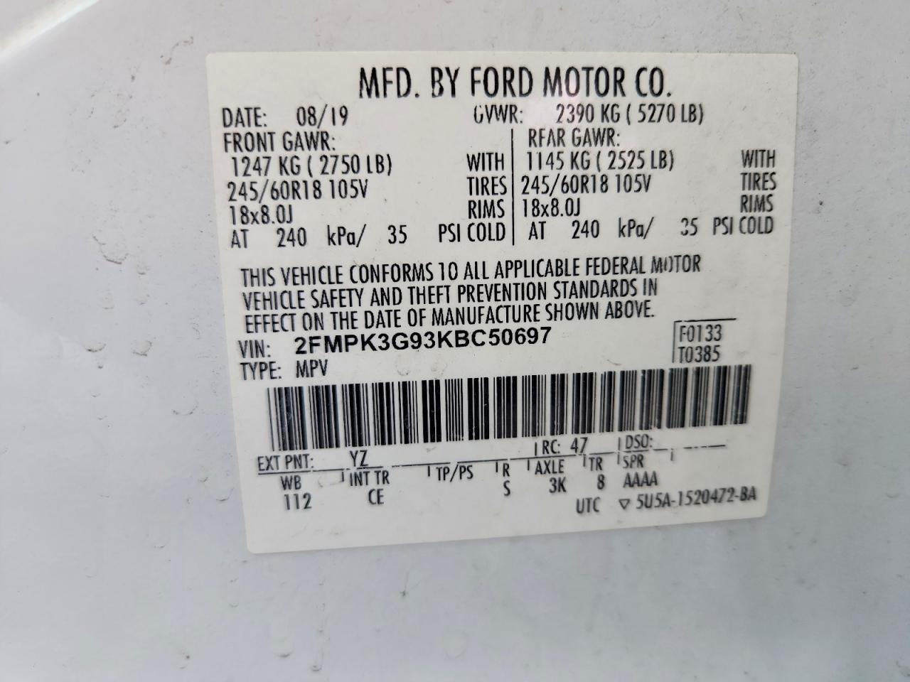 Ford Edge Se