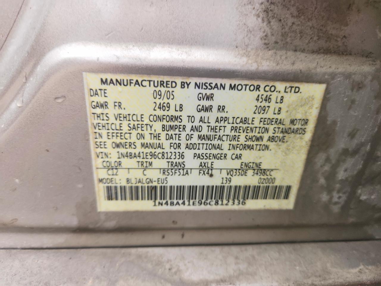Nissan Maxima 3.5 Se