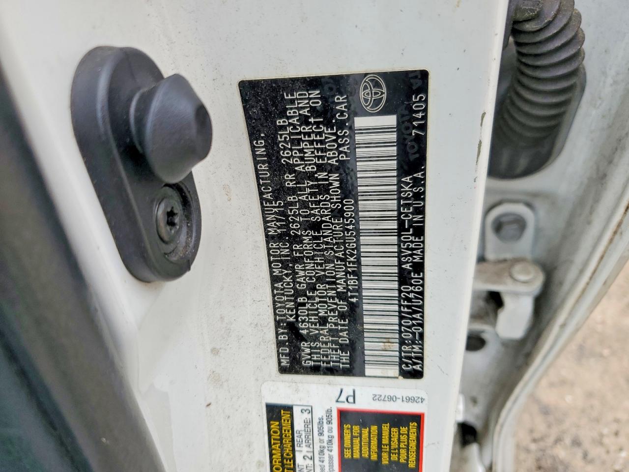 Toyota Camry Se