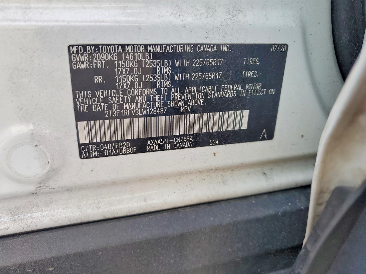 Toyota RAV4 Le