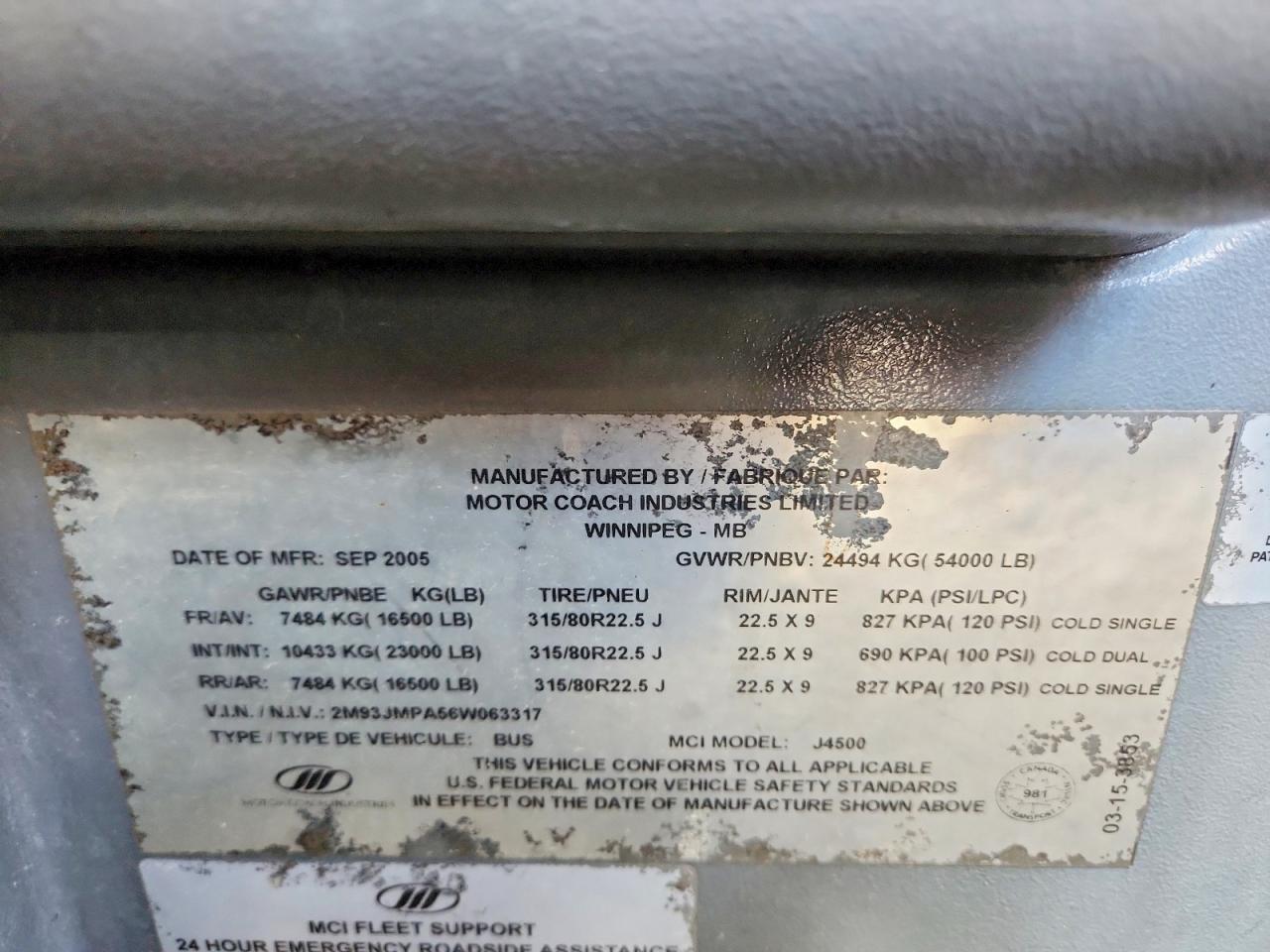 MCI J4500