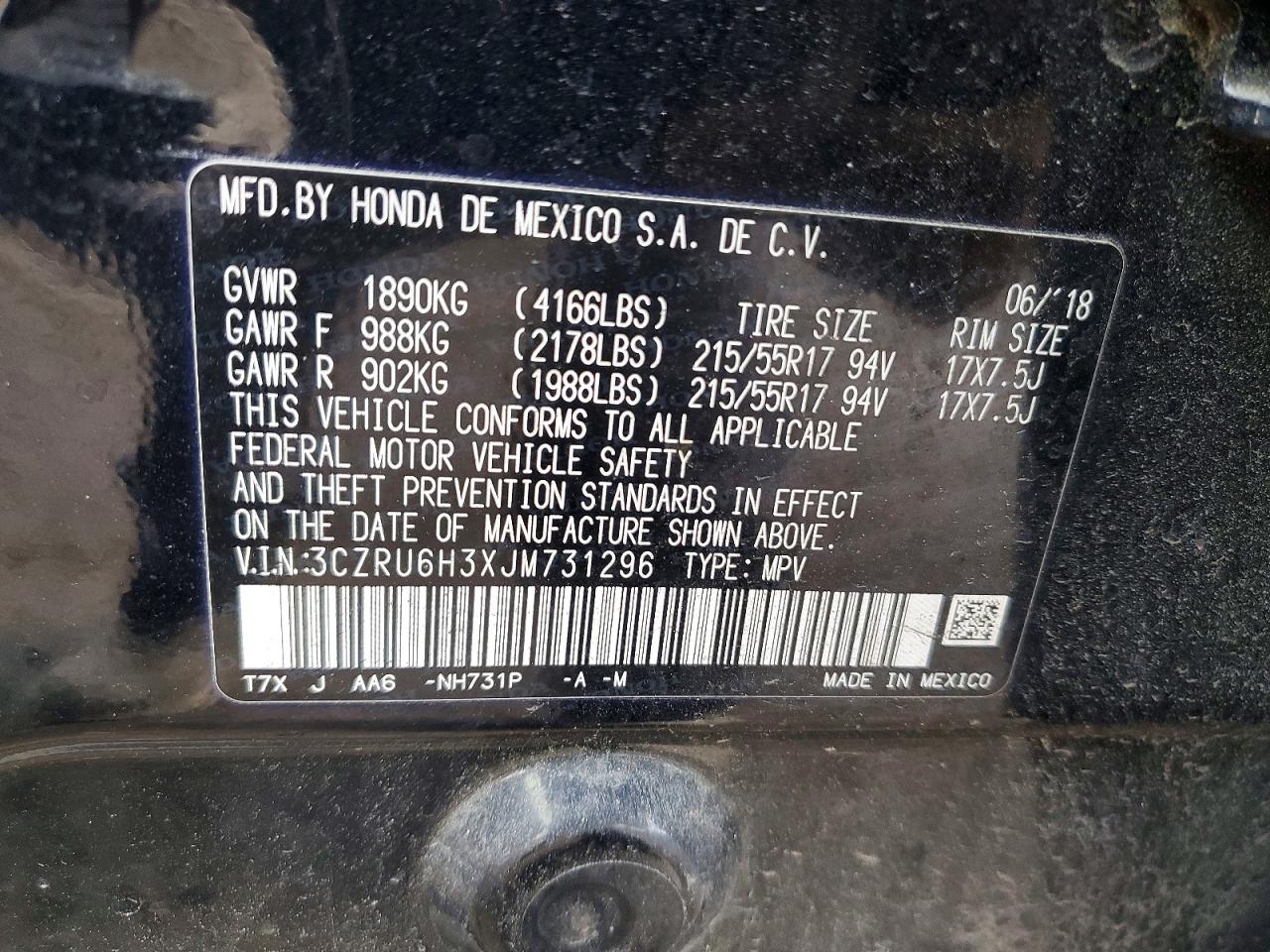Honda HR-V Lx