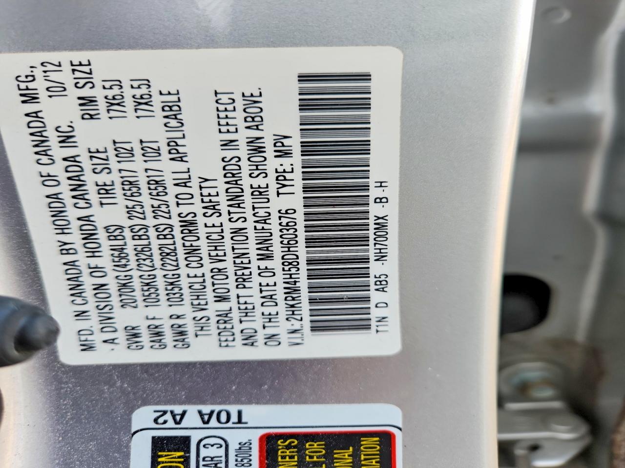 Honda Crv Ex