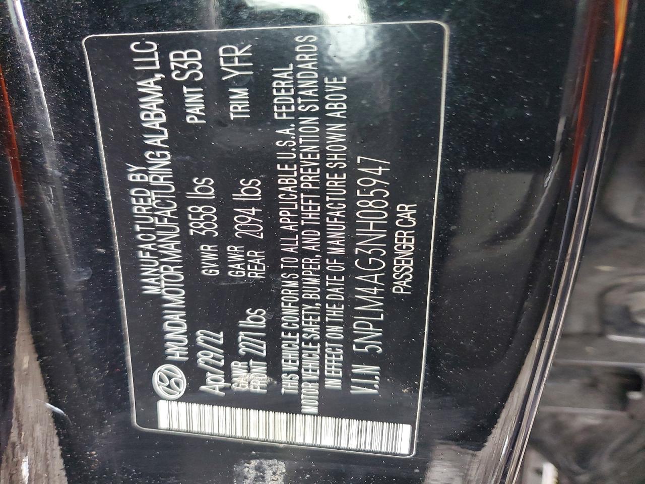Hyundai ELANTRA Sel