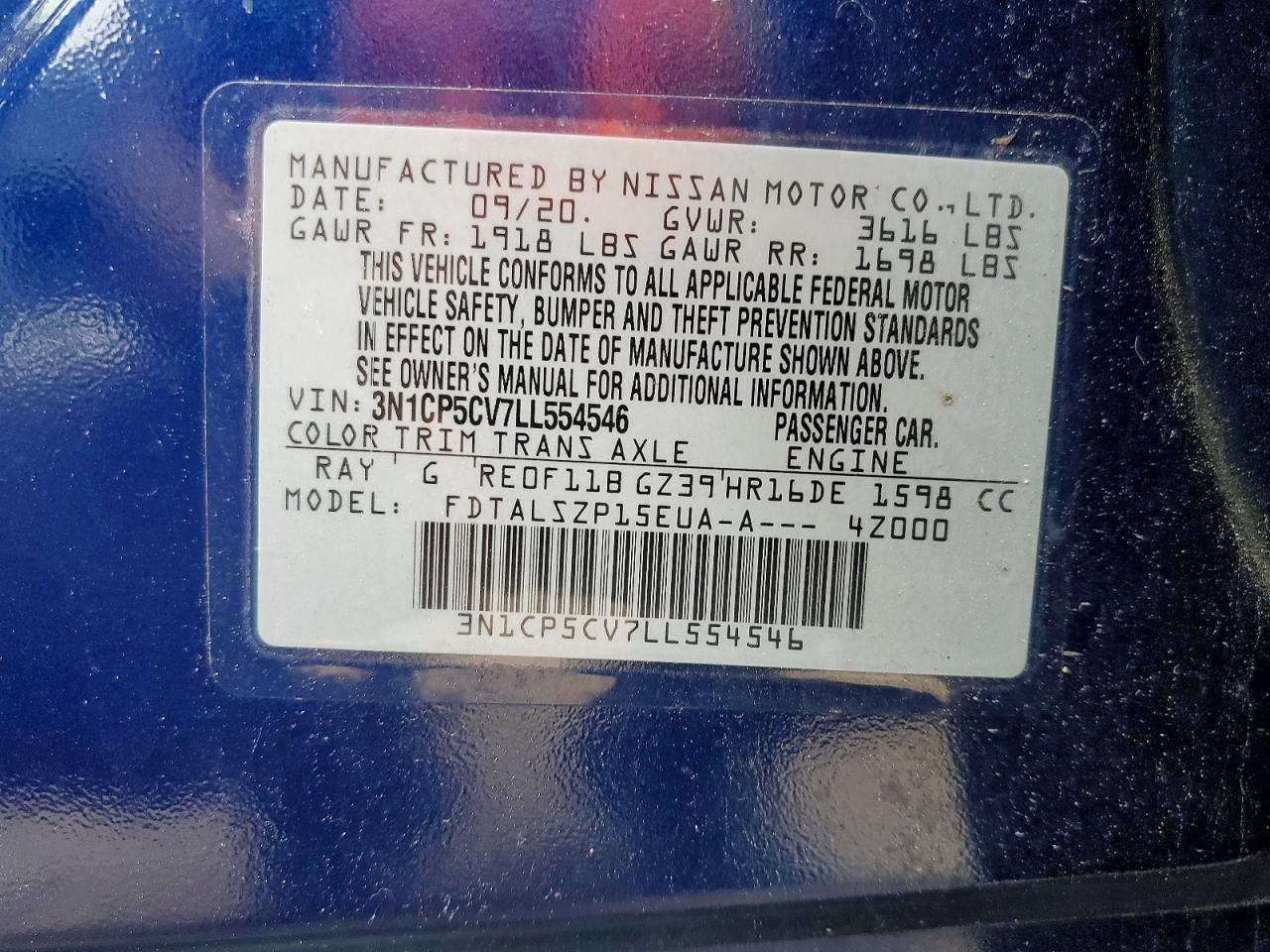Nissan Kicks Sv