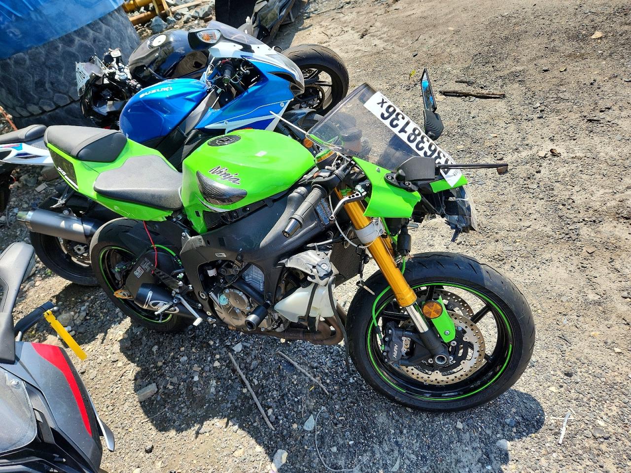 Salvage Kawasaki Ninja 600 Image