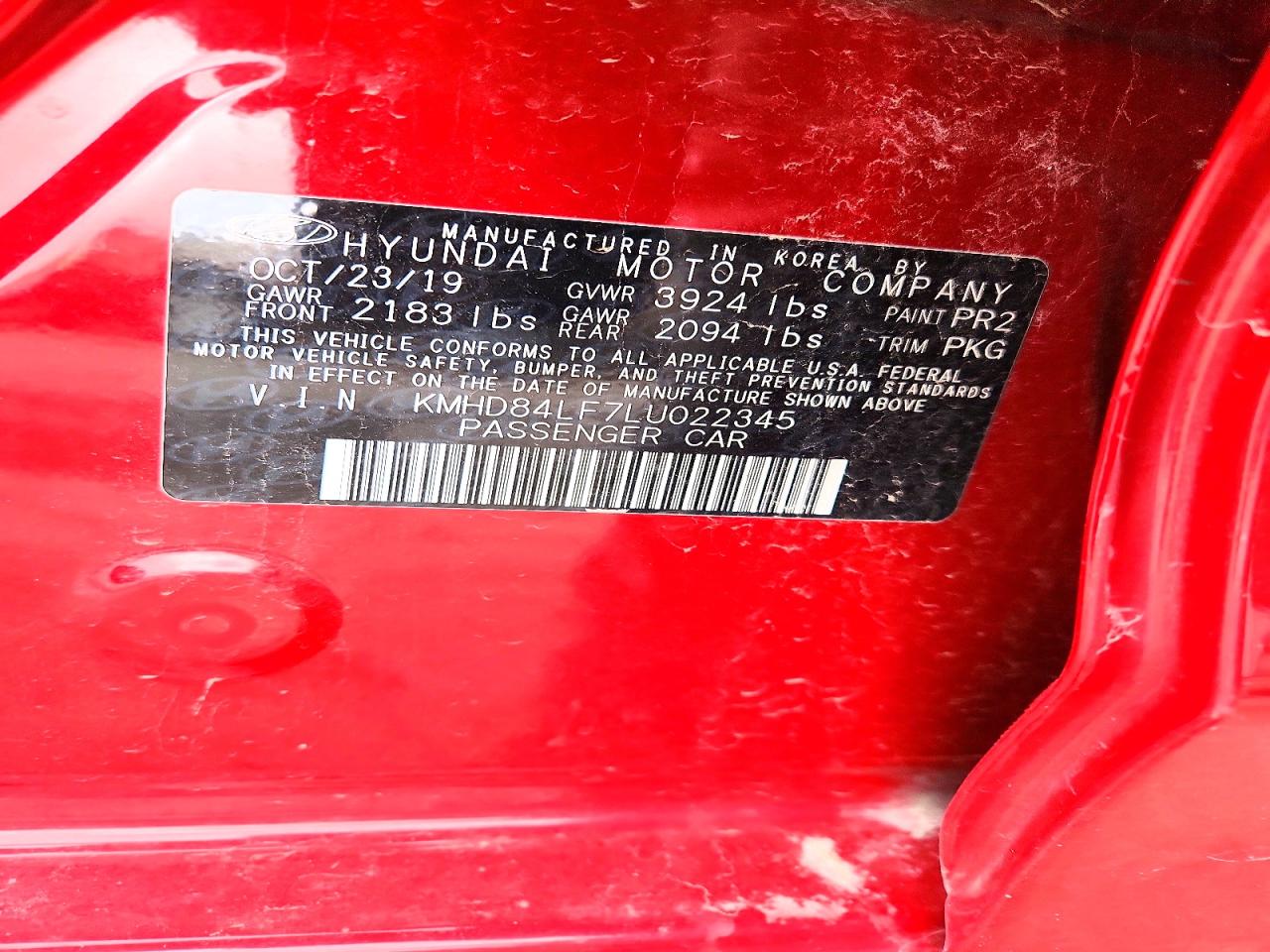Hyundai ELANTRA Sel