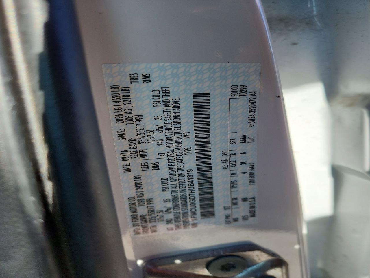 Ford Escape Se