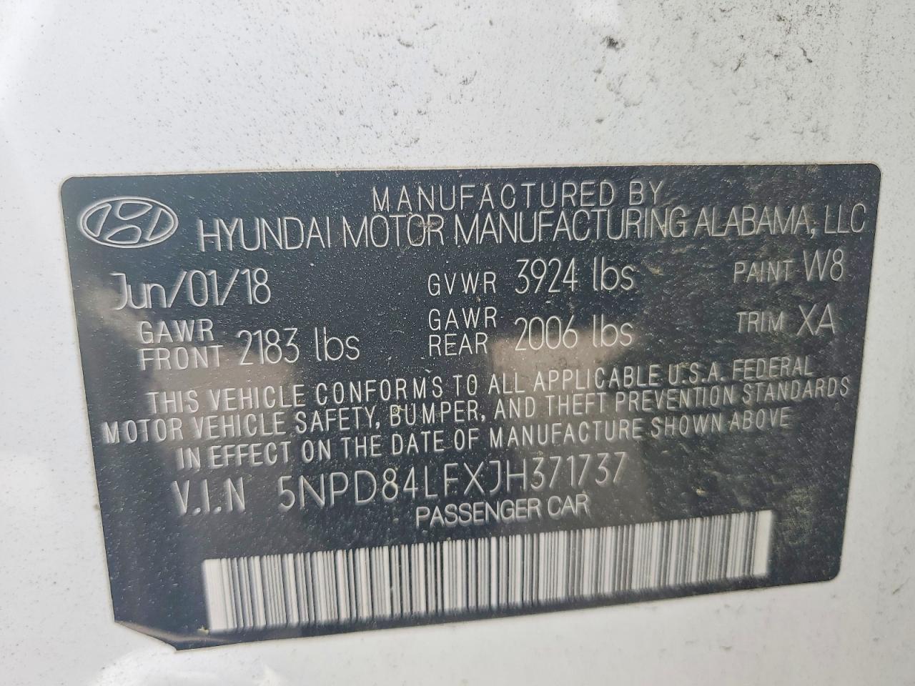 Hyundai ELANTRA Sel