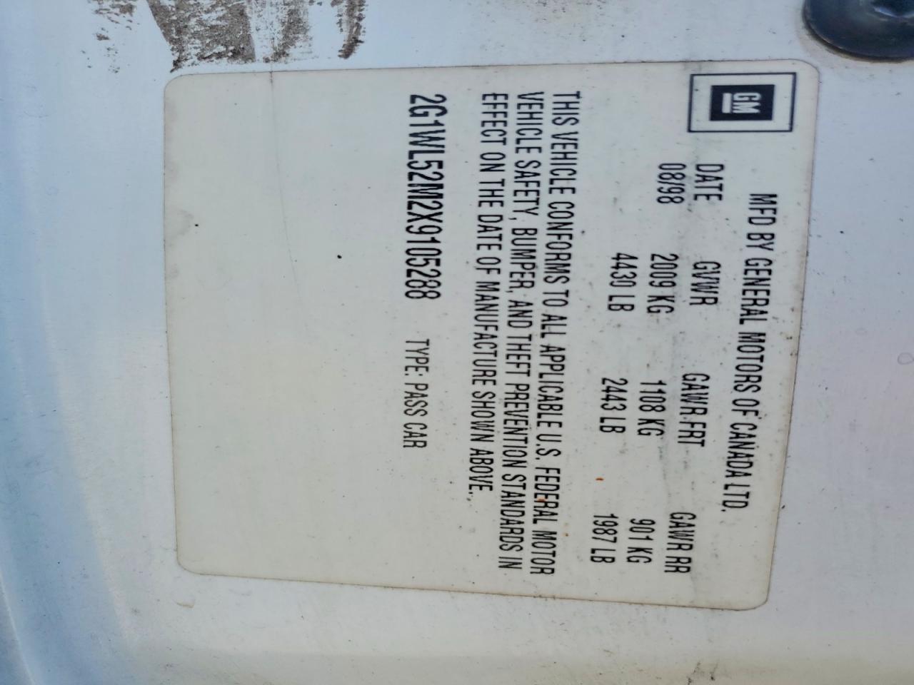 Chevrolet Lumina Base
