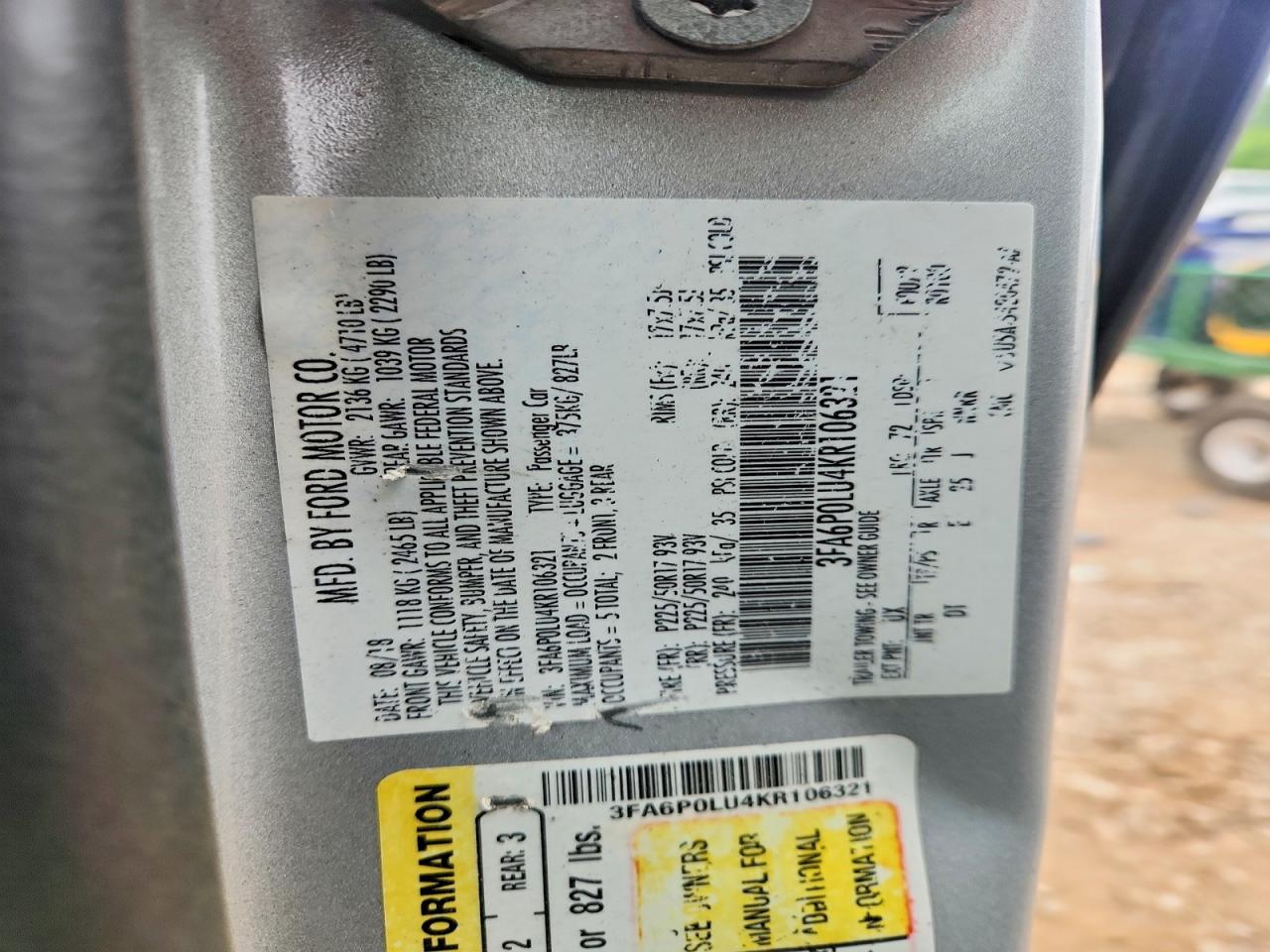 Ford Fusion Se