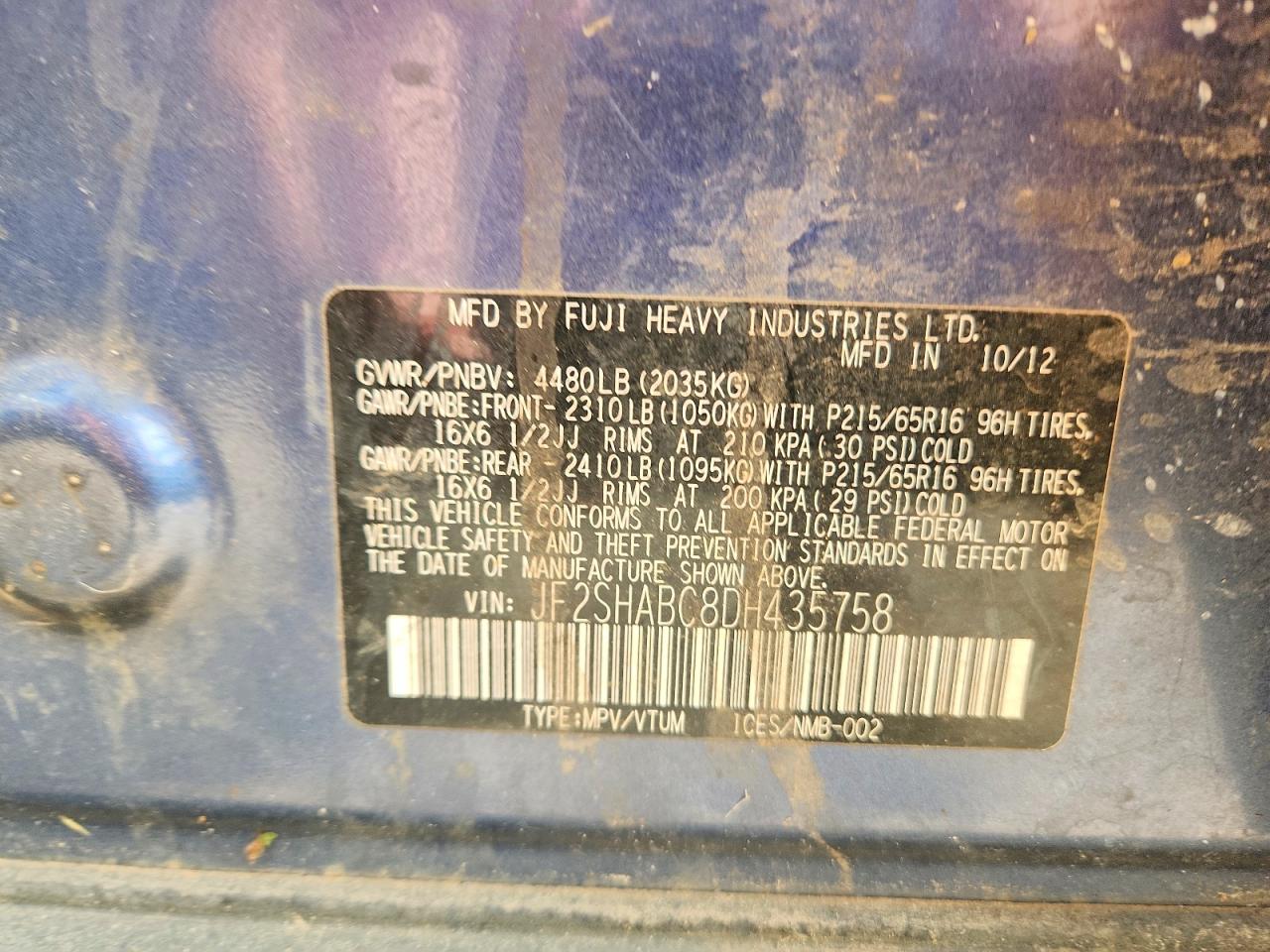 Subaru Forester 2.5x