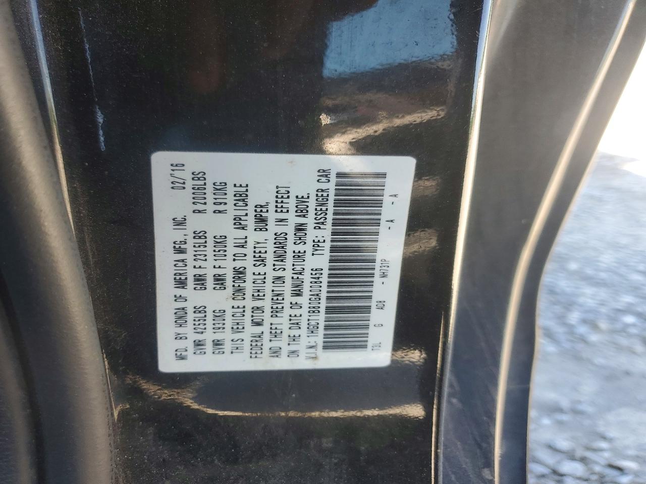 Honda Accord Exl