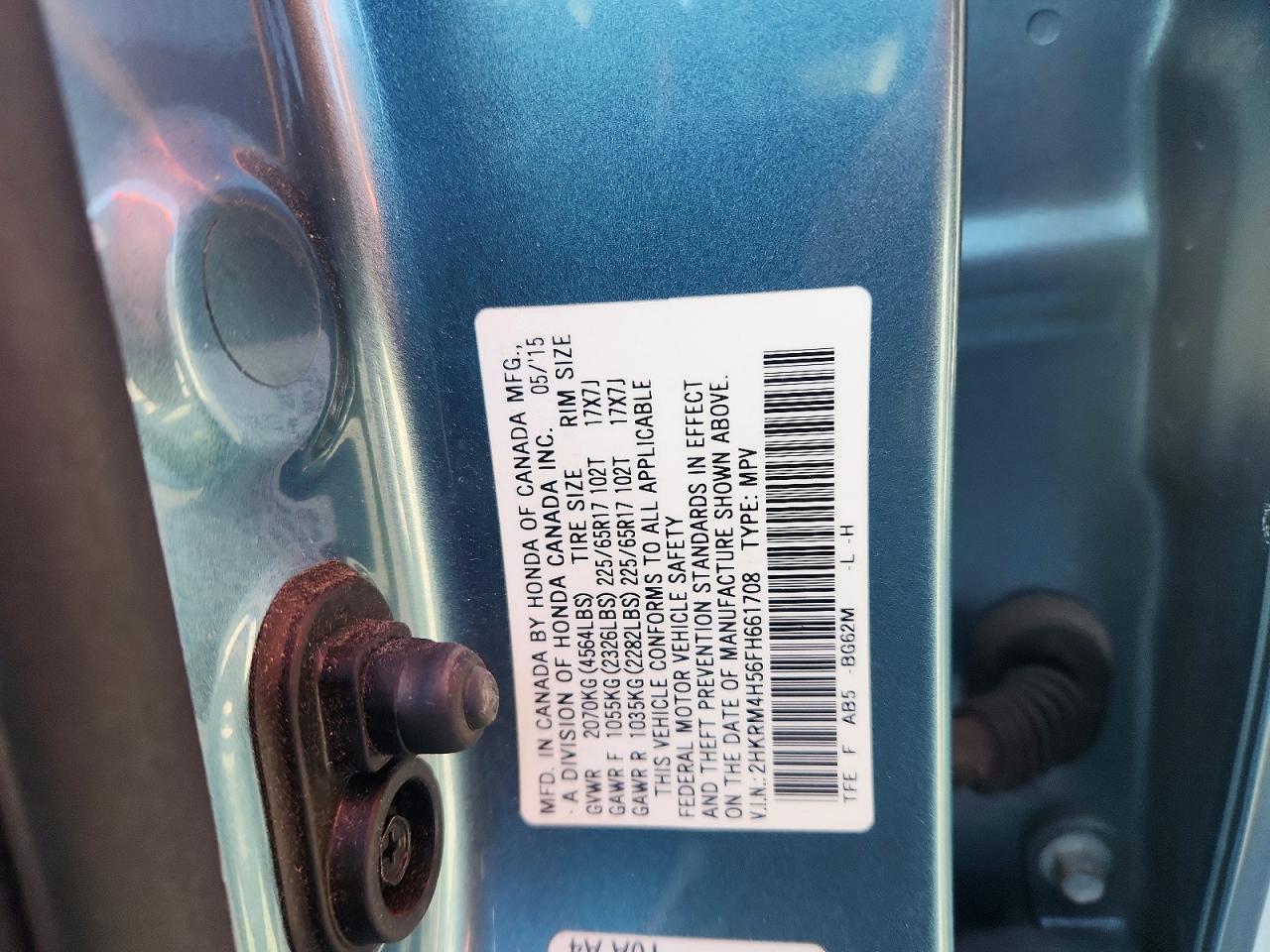 Honda Crv Ex