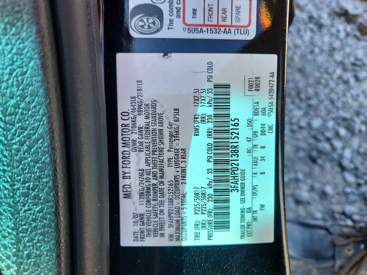 Ford Fusion Sel