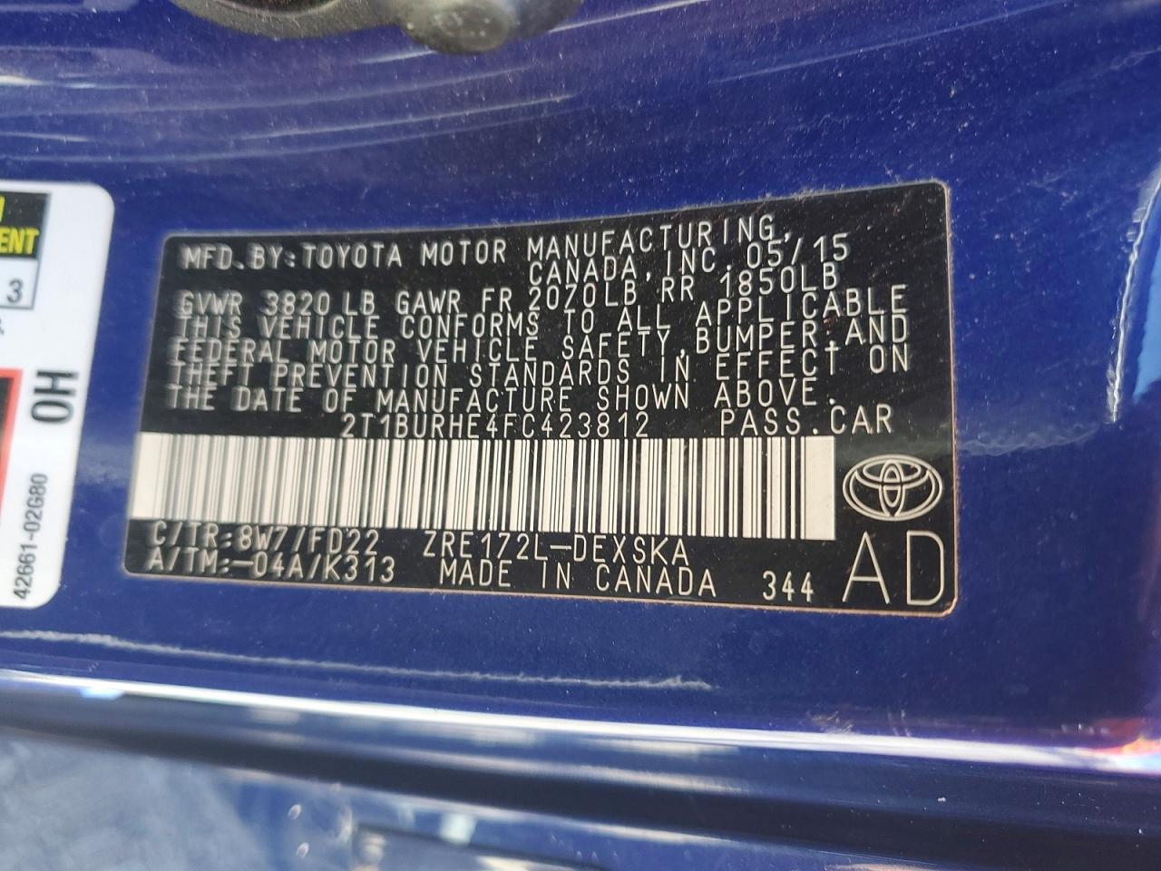 Toyota Corolla S Plus