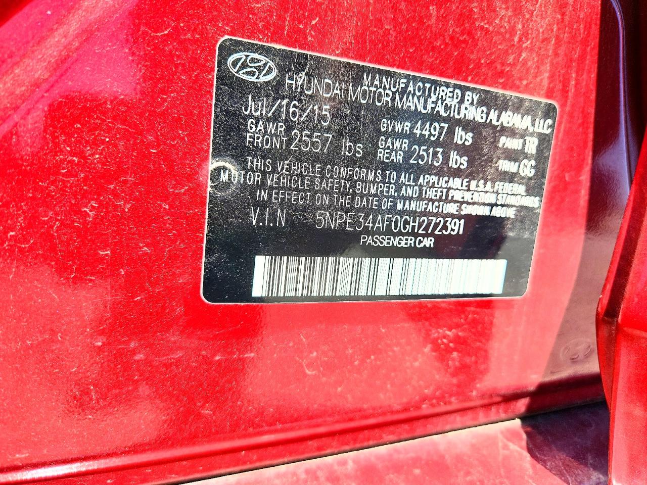 Hyundai SONATA Sport