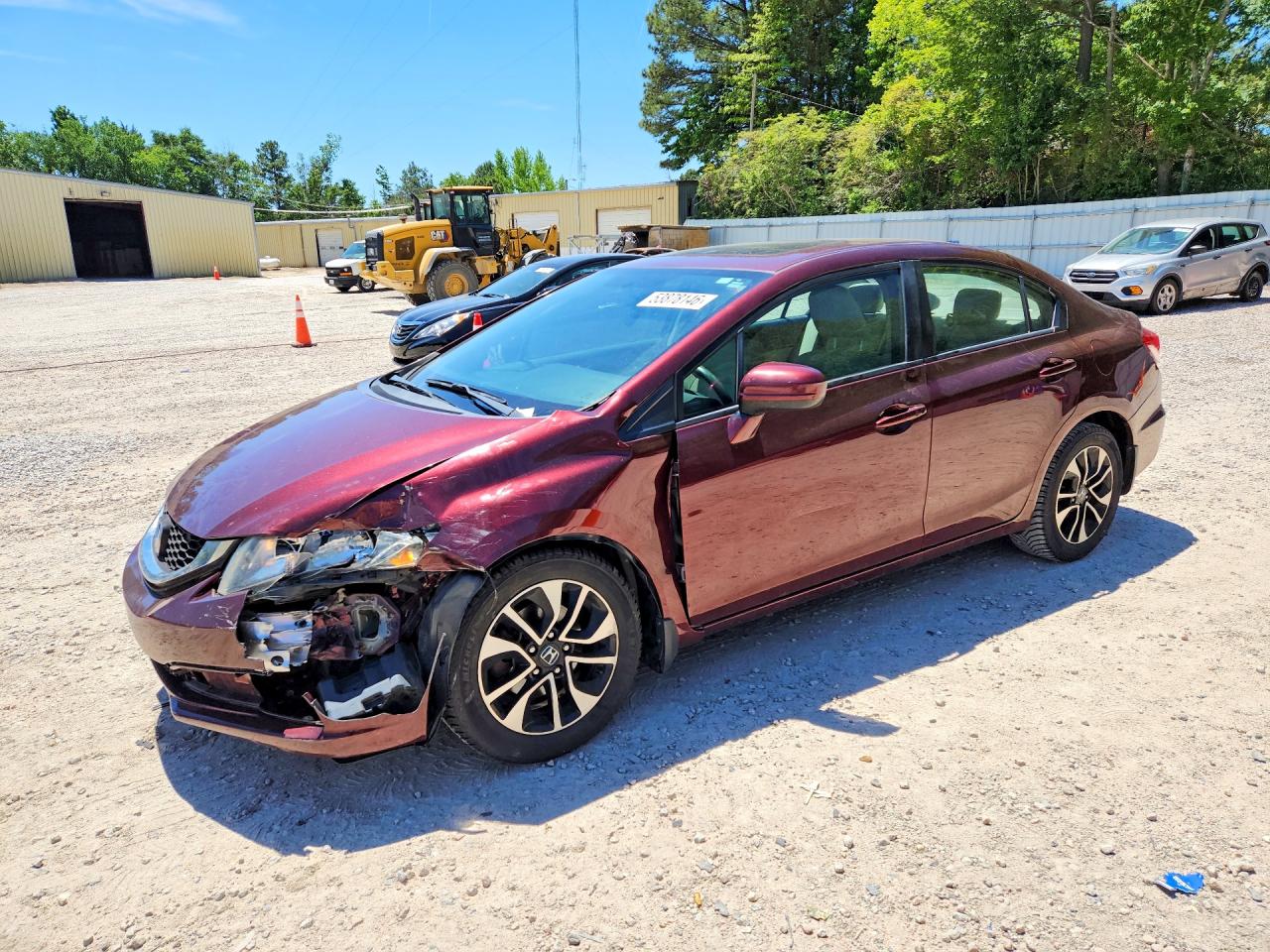Salvage Honda Civic Image