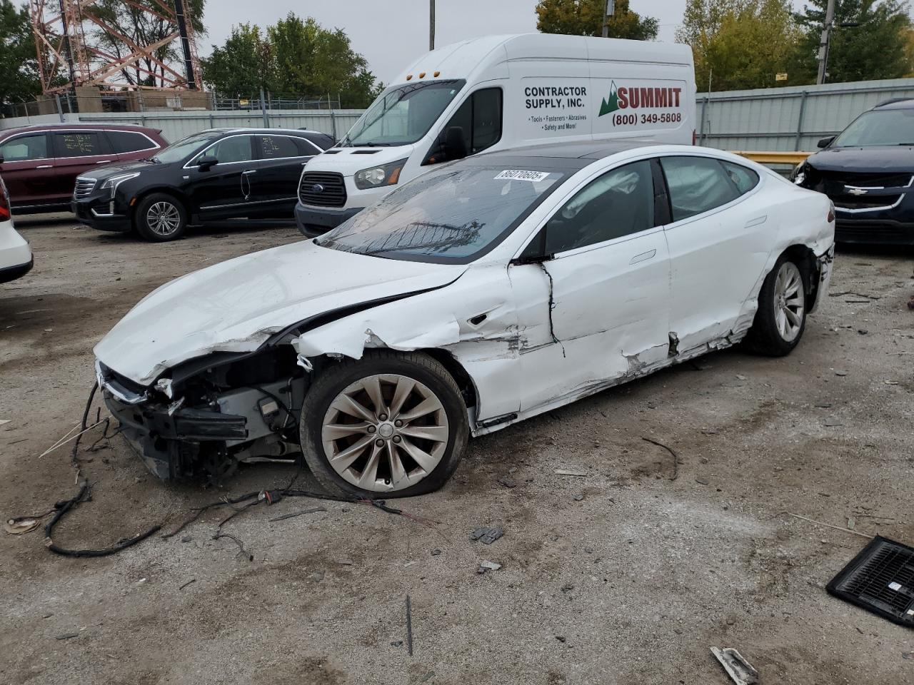 Salvage Tesla Model S Image