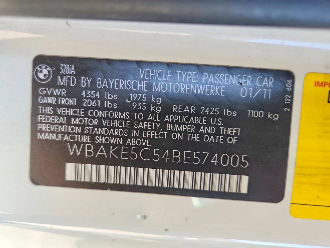 BMW 3 Series I Sulev