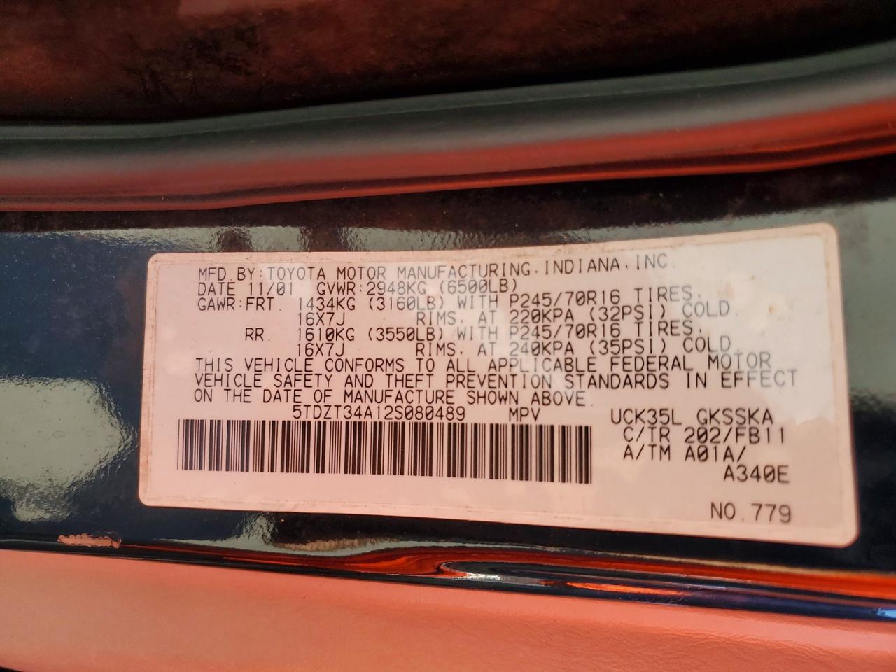 Toyota Sequoia Sr5