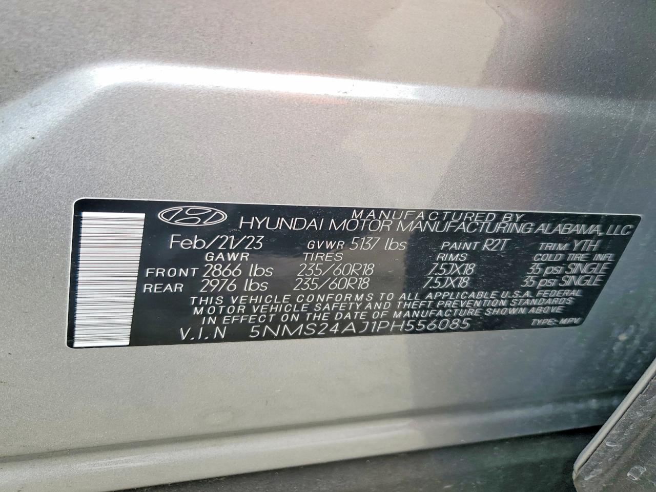 Hyundai SANTA FE Sel