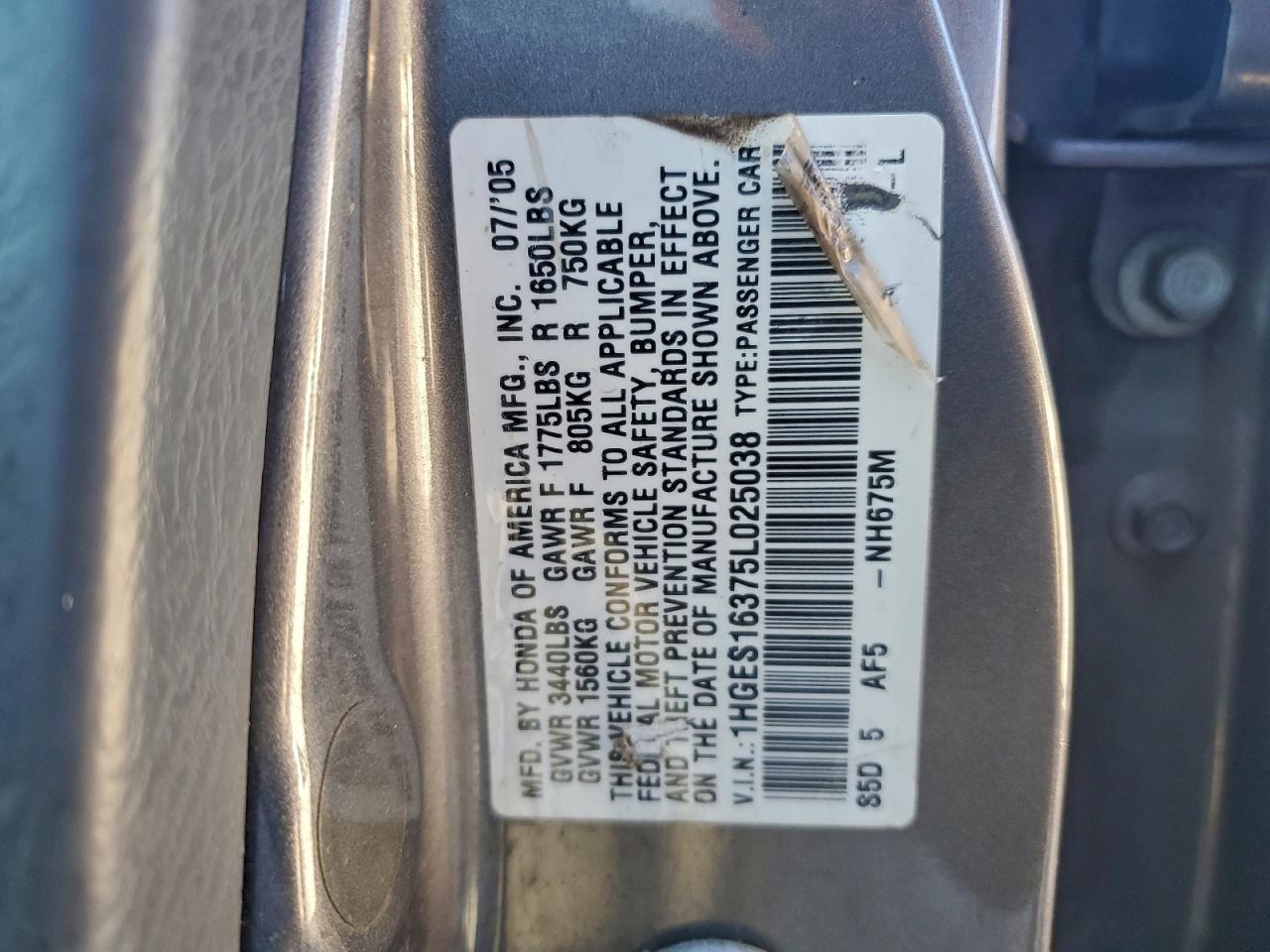 Honda Civic Dx Vp