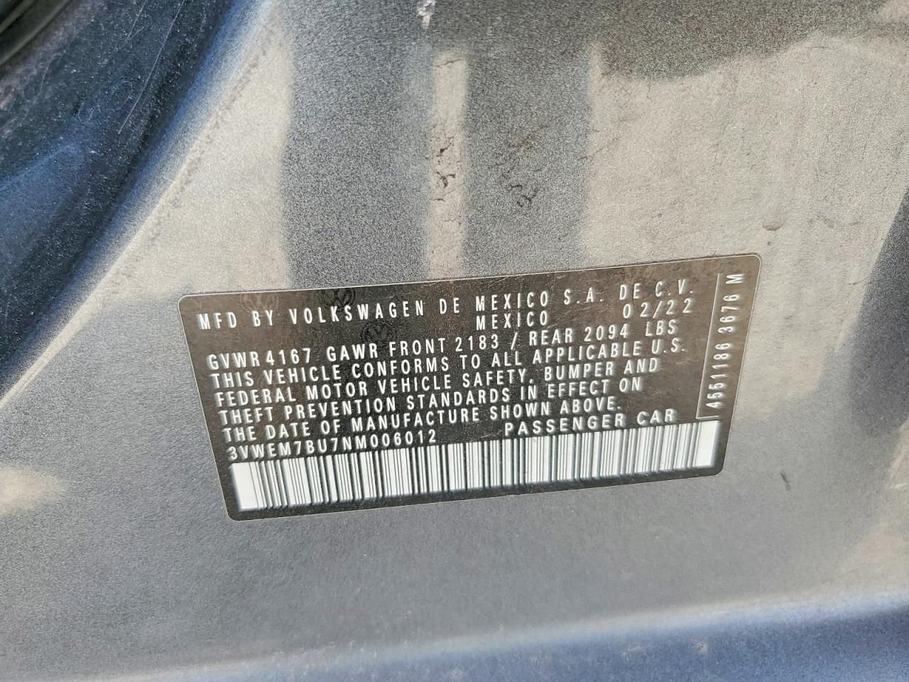 Volkswagen Jetta Se