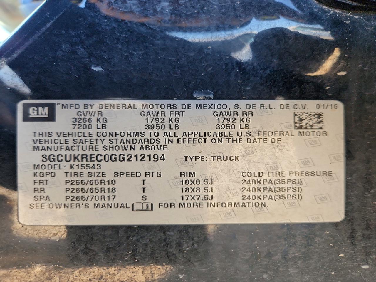 Chevrolet Silverado K1500 Lt